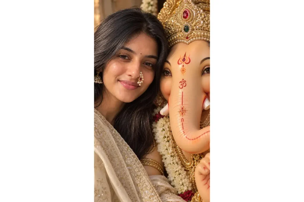 Cheek-to-Cheek with Lord Ganesha